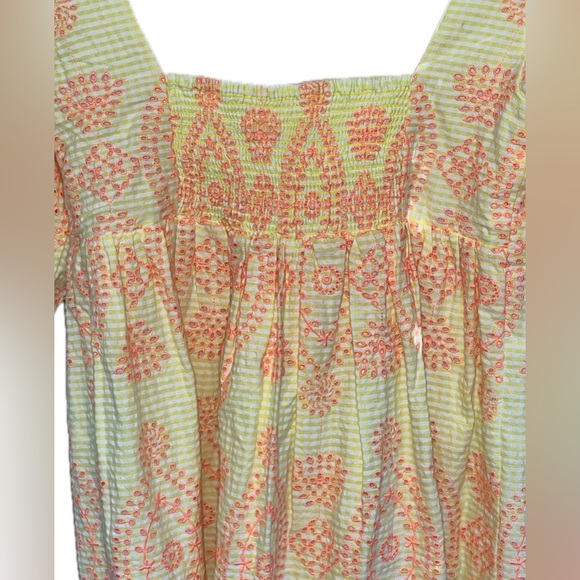 NWT - Lilly Pulitzer Sarafina Puff Short Sleeves Eyelet Mini Dress Size 6 - Picture 4 of 8